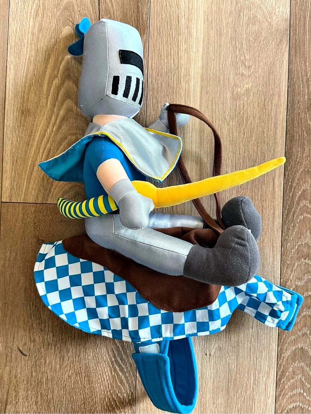 Dog Trusty Steed Knight Costume
